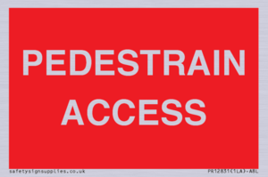 PEDESTRAIN ACCESS